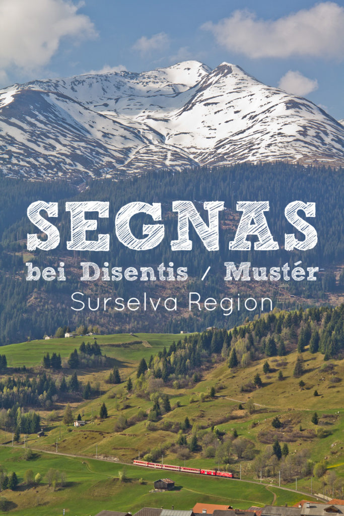 Segnas bei Disentis in der Surselva Region