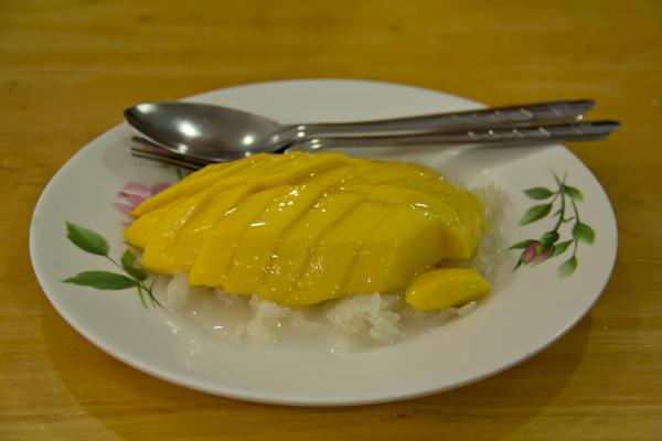 Mango mit Klebreis