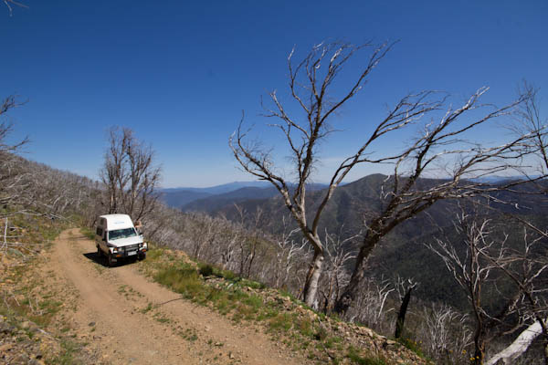 4WD Strecke durch die Alpen