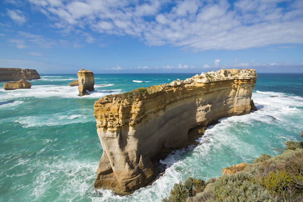 Felsformation bei Loch Ard Gorge an der Great Ocean Road