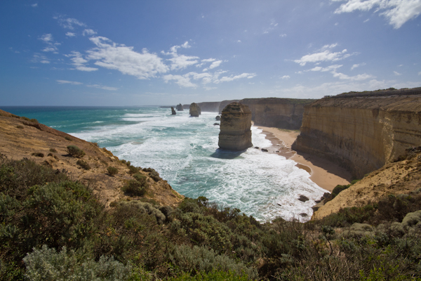 Die 12 Apostels, die Hauptattraktion an der Great Ocean Road