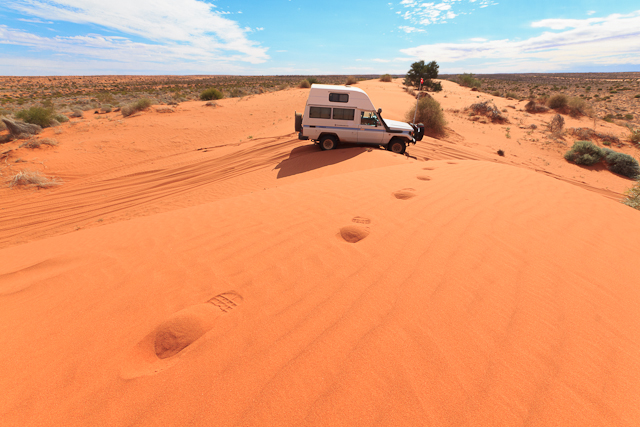 You are currently viewing Simpson Desert – Abenteuerlich, abgeschieden, angsteinflössend