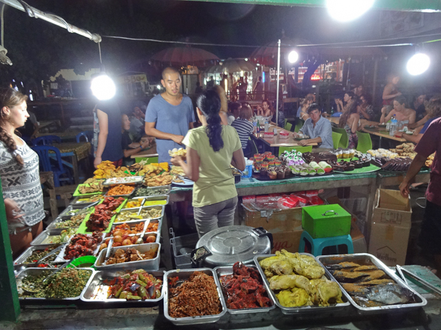 Nachtmarkt Gili Trawangan