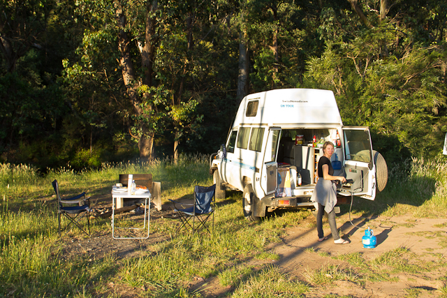 Campingplatz Tasmanien