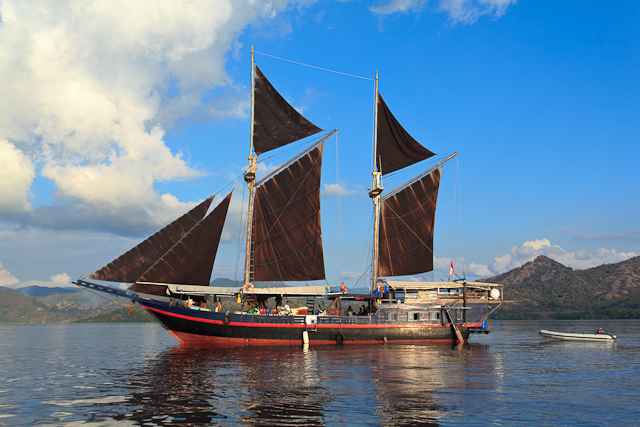 Eine Tauchsafari ist die beste Möglichkeit die Tauchplätze des Komodo Nationalparks zu betauchen