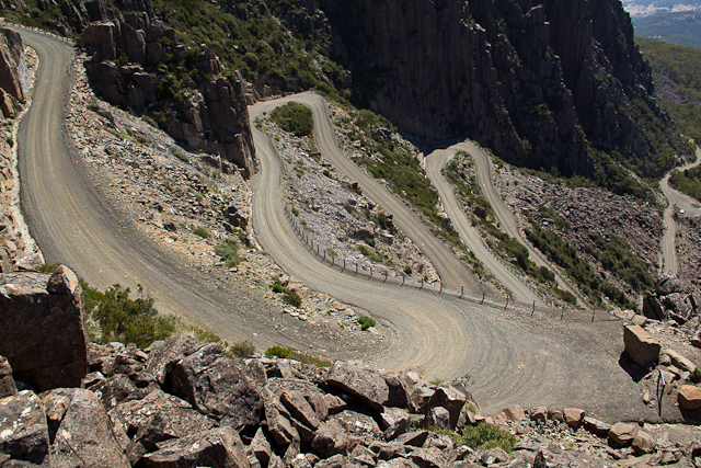 Jacobs Ladder, Passstrasse in Tasmanien