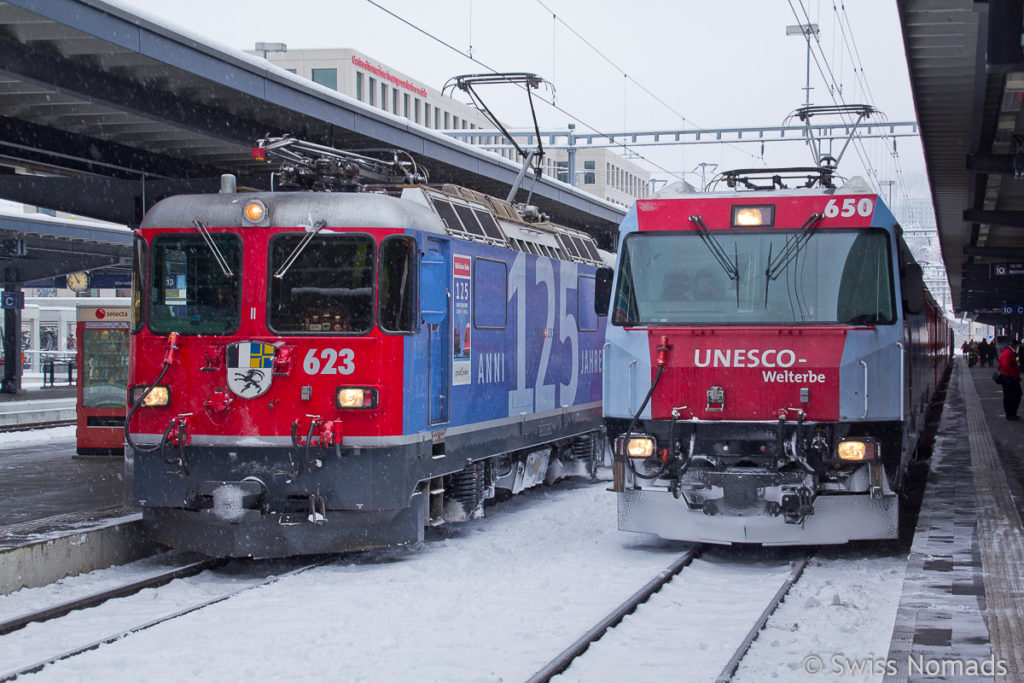 Glacier Express Winter in Chur