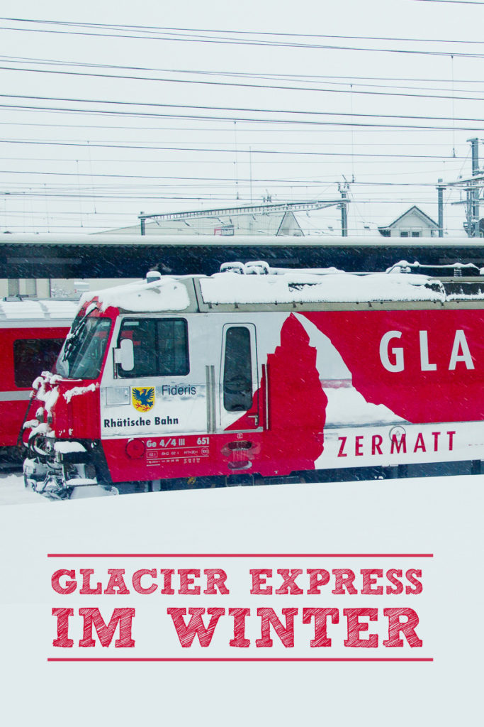 Glacier Express im Winter