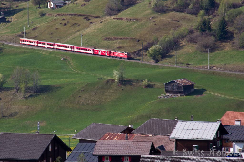 Die Grand Train Tour of Switzerland ist ein Routenvorschlag, der die schönsten Bahnstrecken und Ausflugsziele der Schweiz verbindet.