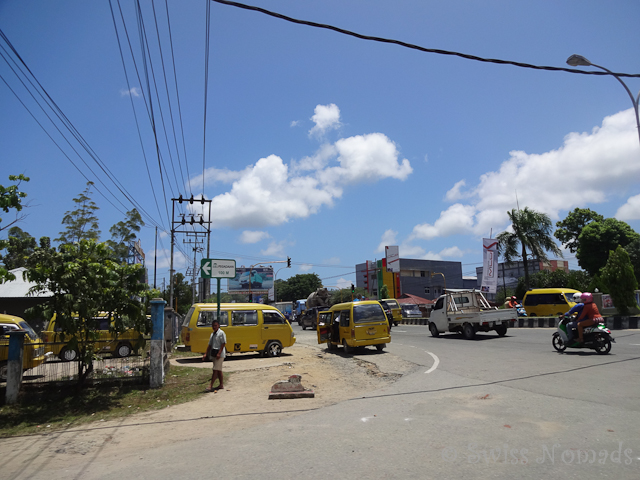 Auf dem Weg zu unserem Büro in Sorong