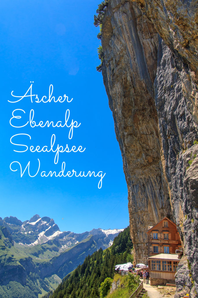 Wanderung Ebenalp Seealpsee Äscher in Appenzell