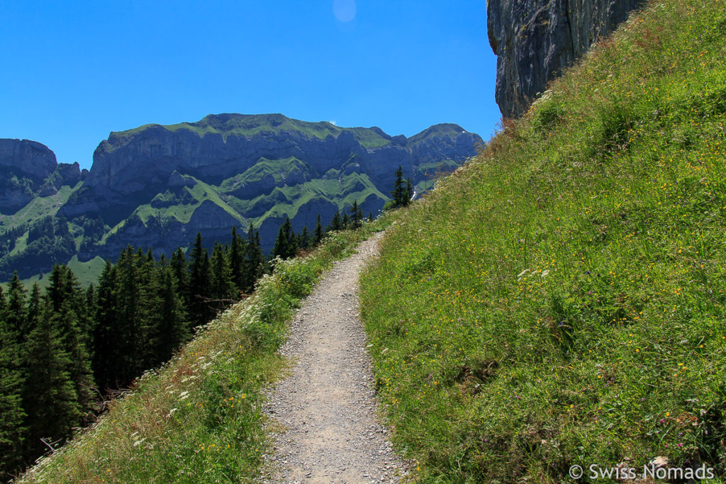 Wanderweg Aescher Wildkirchli zur Ebenalp 