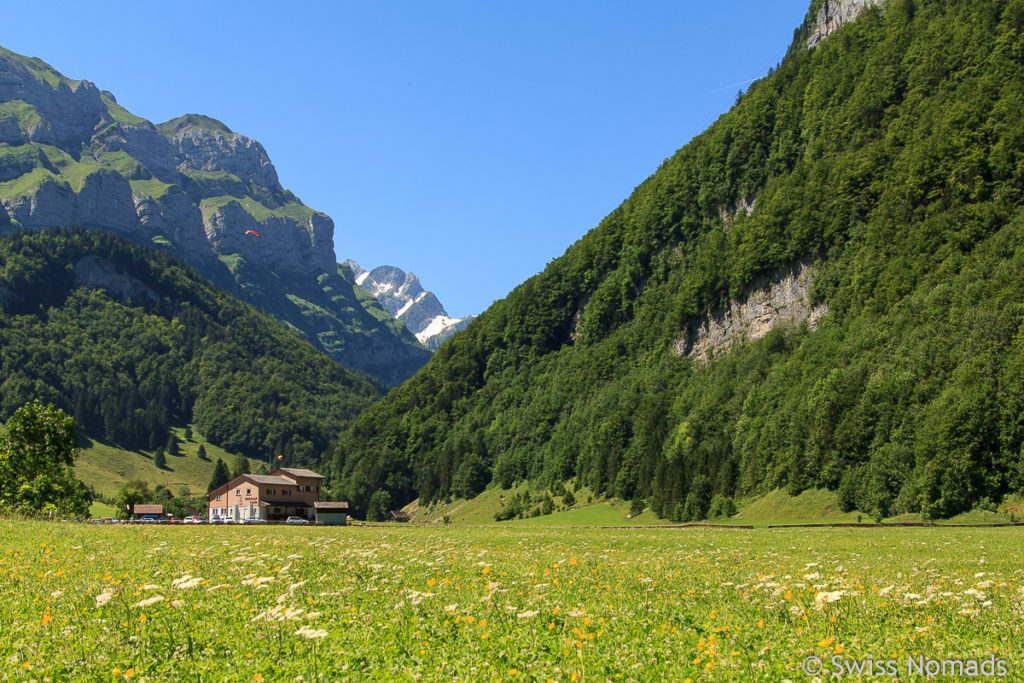 Wandern von Wasserauen in Appenzell