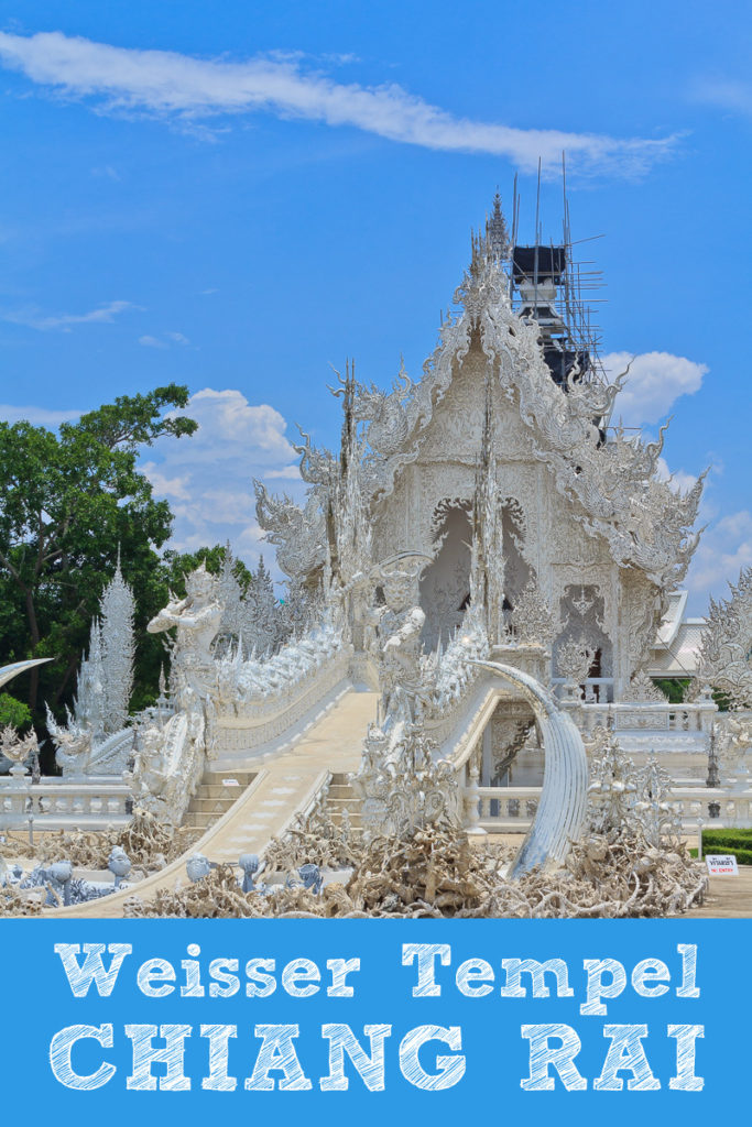 Weisser Tempel bei Chiang Rai in Thailand
