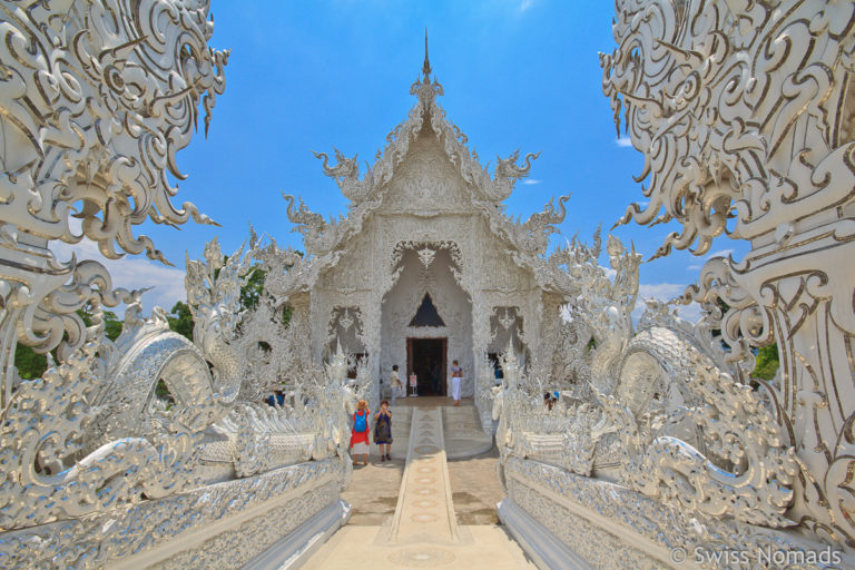Weisser Tempel in Chiang Rai, Thailand