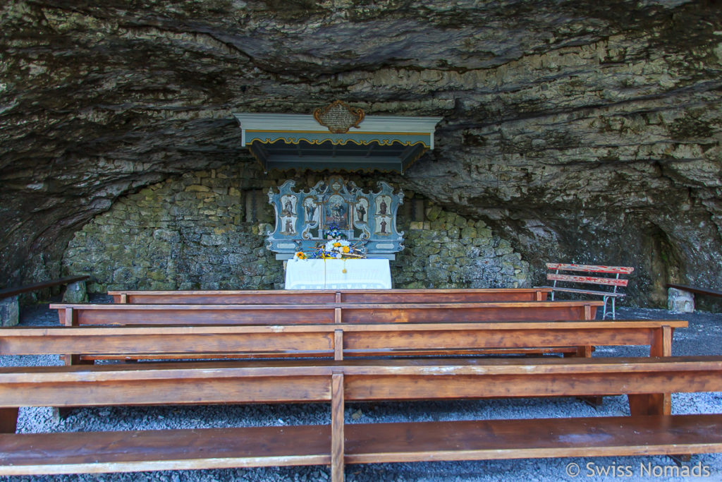 Wildkirchli Felsen Kirche bei der Ebenalp