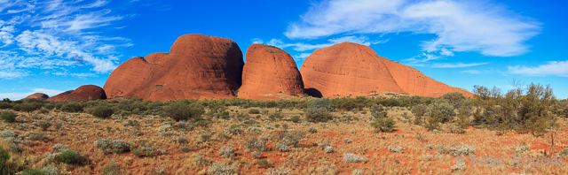 Die Olgas sind ebenso eindrücklich wie der Uluru