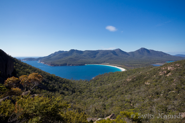 Wineglass Bay in Tasmanien