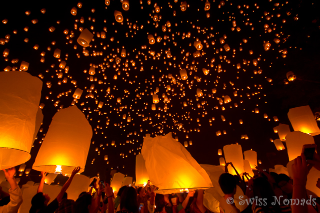 Yi Peng / Loy Krathong in Chiang Mai