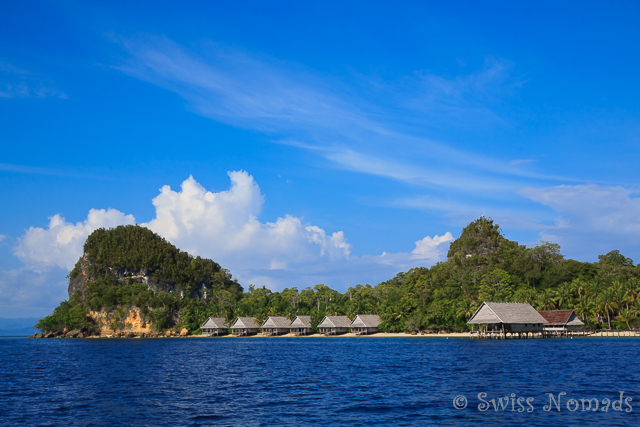 Pulau Pef in Westpapua, Indonesien