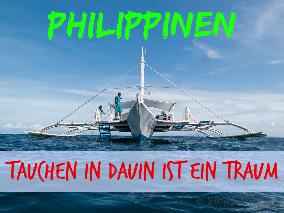 Das Tauchen in Dauin auf den Philippinen hat uns begeistert
