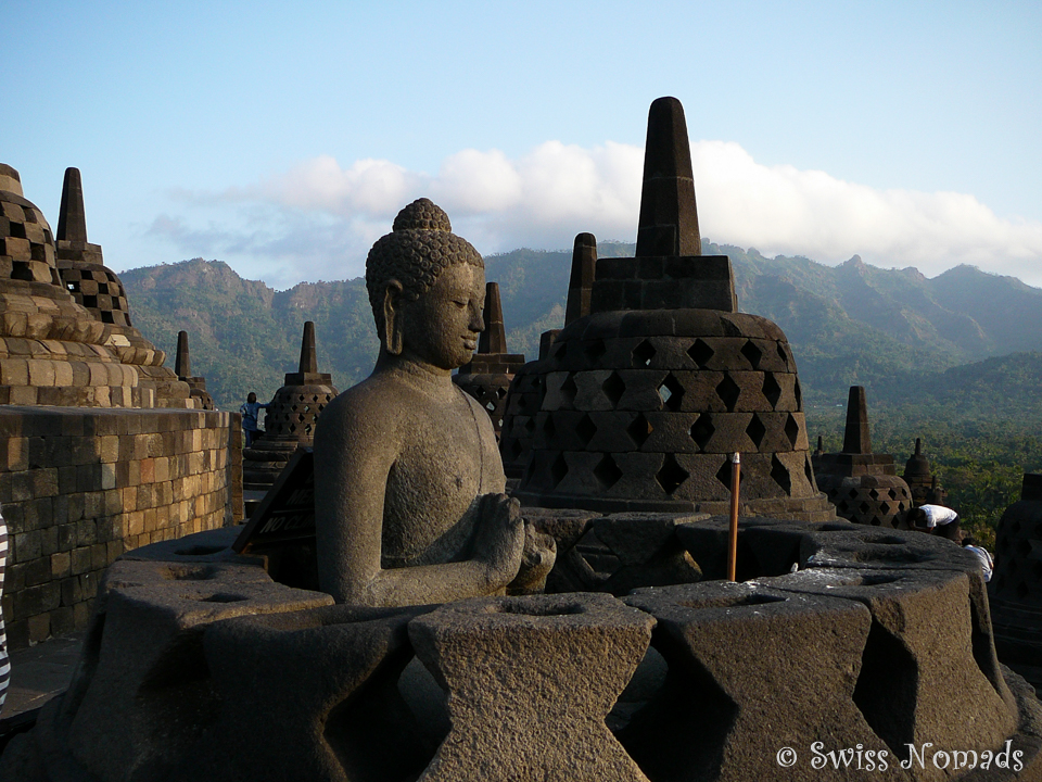 Borobudur Tempelanlage in Java, Indonesien Reisetipps