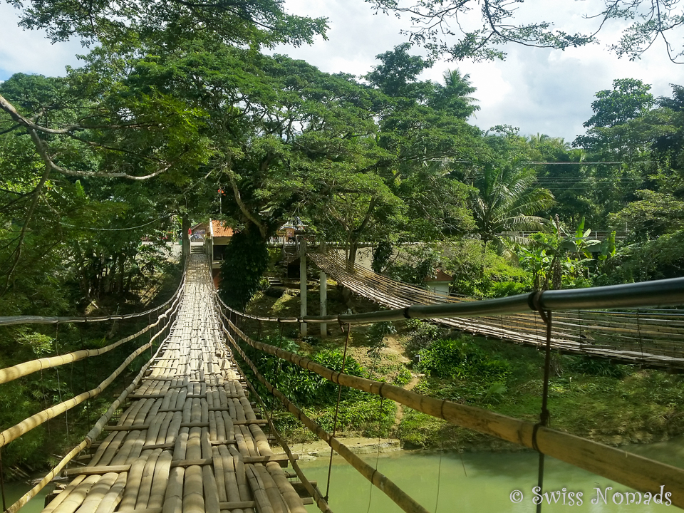 Hängebrücke auf Bohol