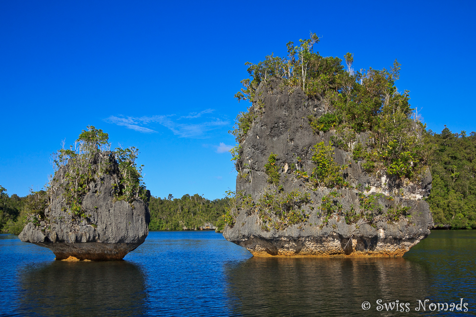 Beindruckende Karstlandschaft in der Hidden Bay