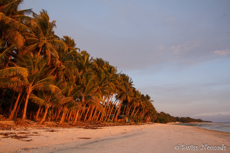 Abendstimmung Strand San Juan auf Siquijor