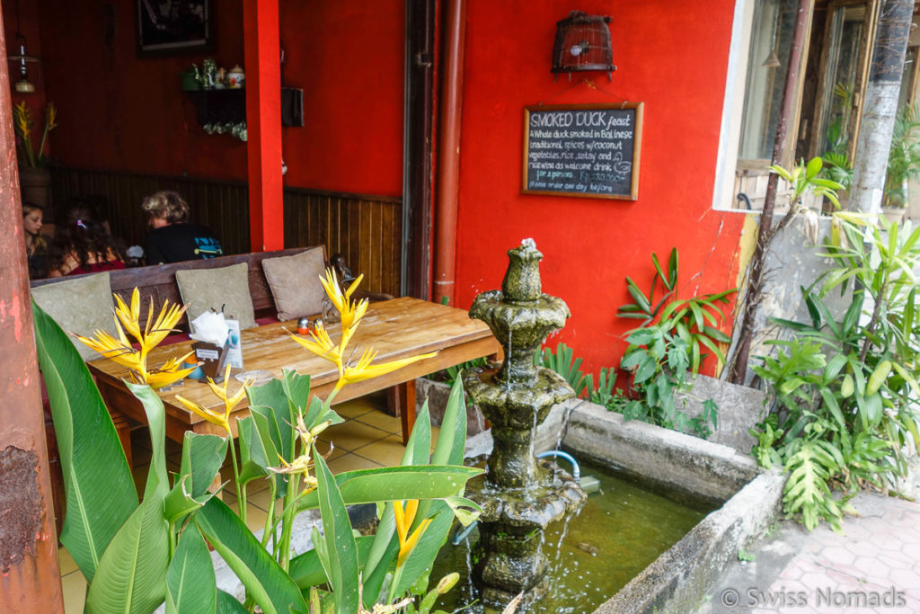 Gemütliches Garten Feeling im Dian Restoran in Ubud