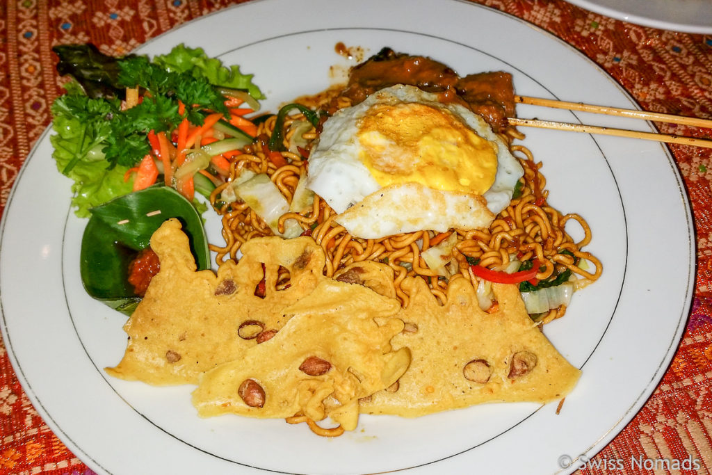 Leckeres Bami Goreng im Warung Boga Sari in Ubud