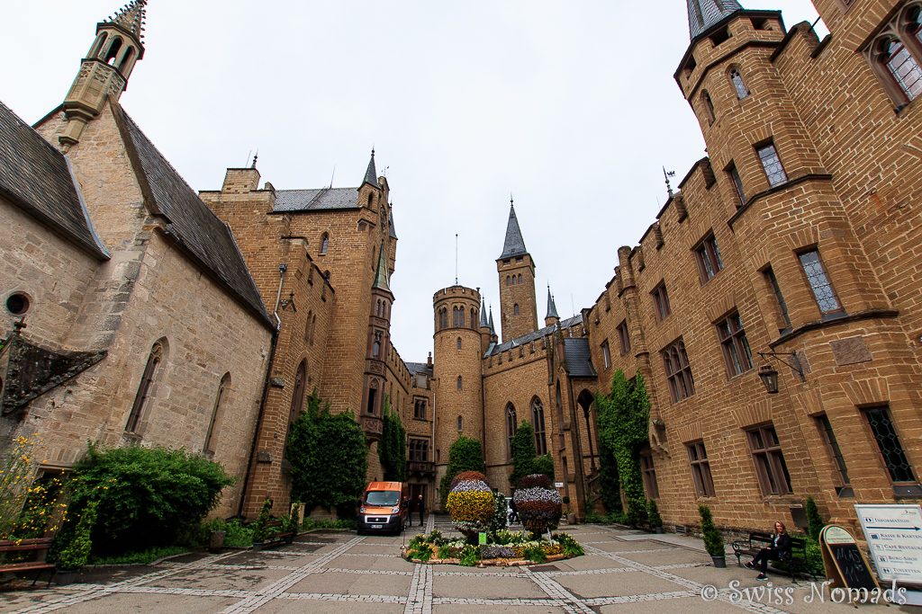 Innenhof Burg Hohenzollen