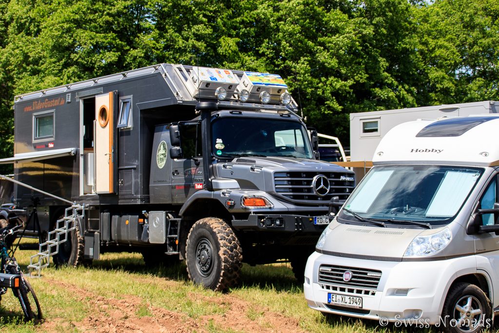 Eine riesige Vielfalt an verschiedenen Camper Fahrzeugen