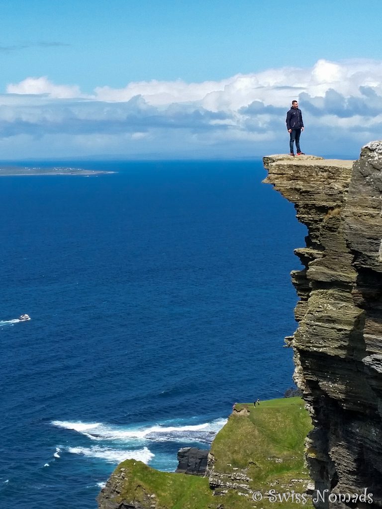 Fotoshooting auf den Cliffs of Moher