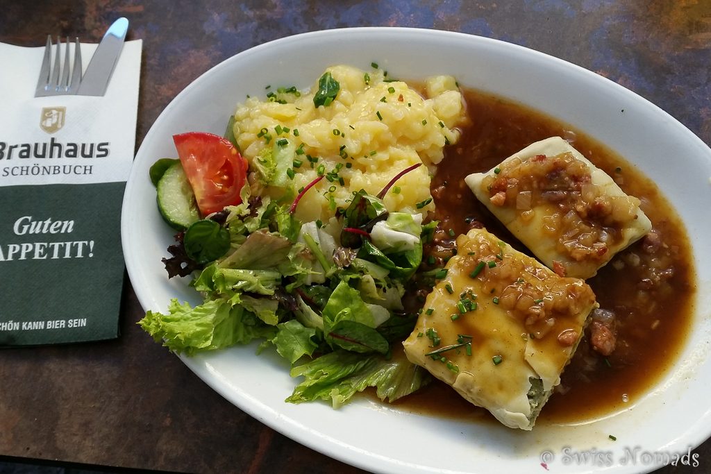 Schwäbische Spezialität Maultaschen