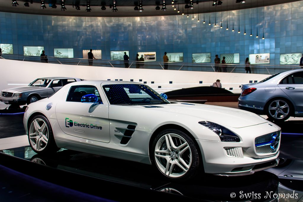 Der Mercedes-Benz SLS AMG Coupe Electric Drive