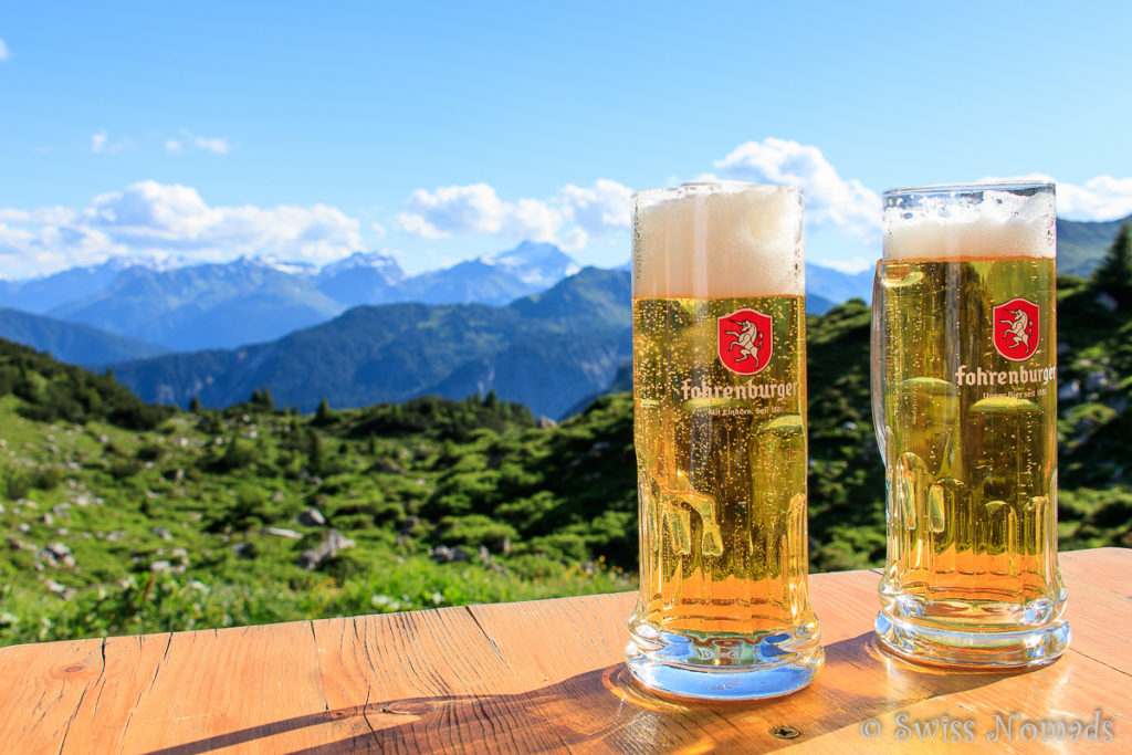 Aussicht von der Freiburger Hütte