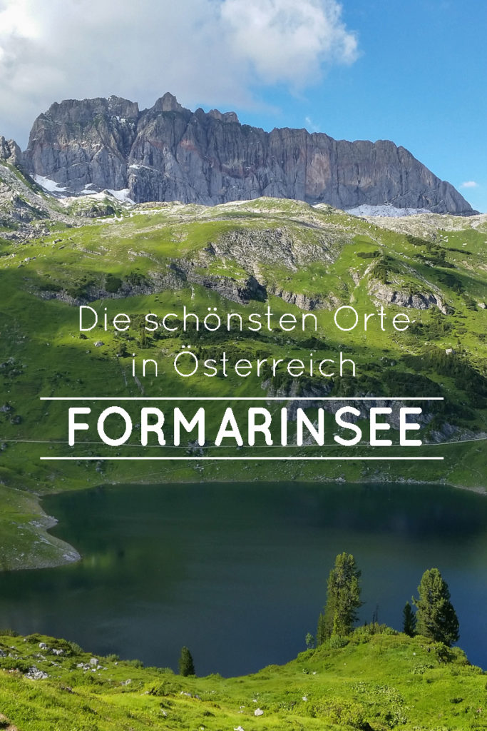 Der Formarinsee bei Lech ist einer der schönsten Orte in Österreich