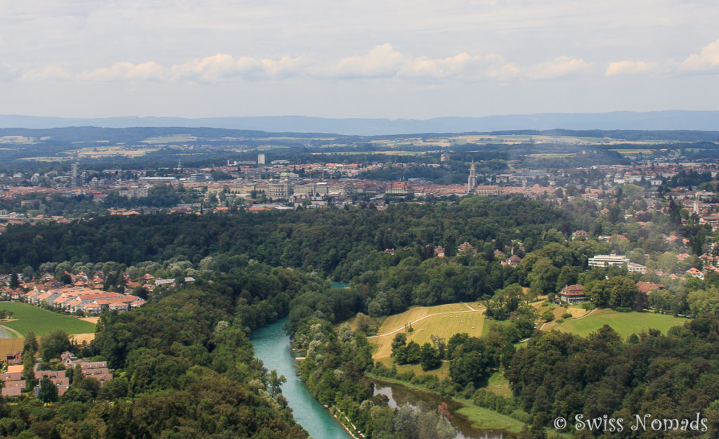 Entlang der Aare Richtung Bern