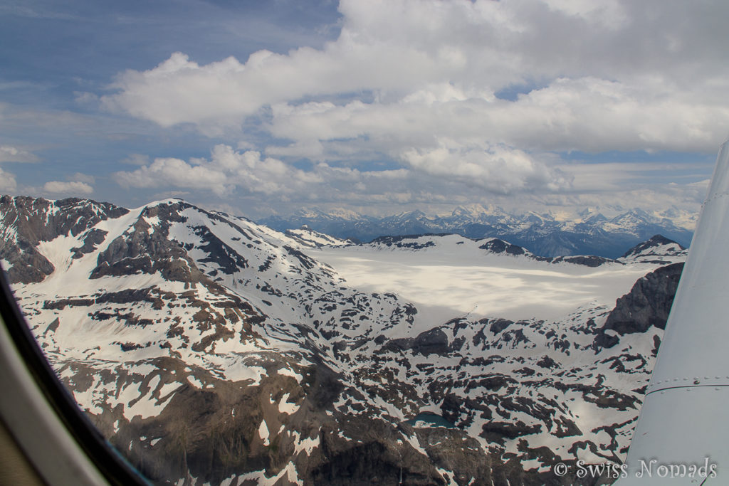 Schneelandschaft in den Schweizer Alpen