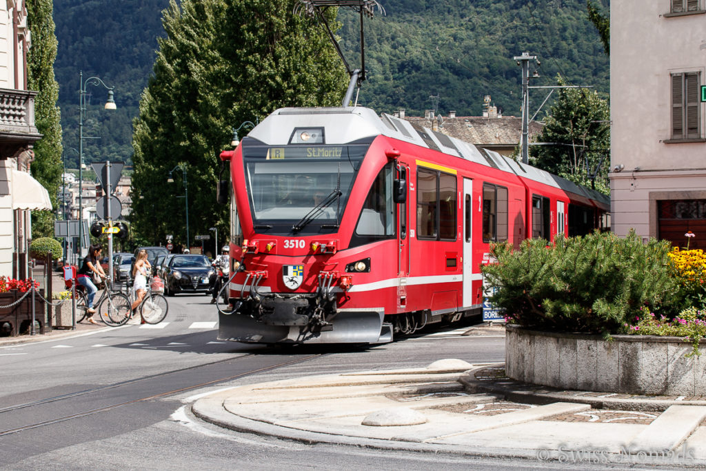 Bernina Express in Tirano