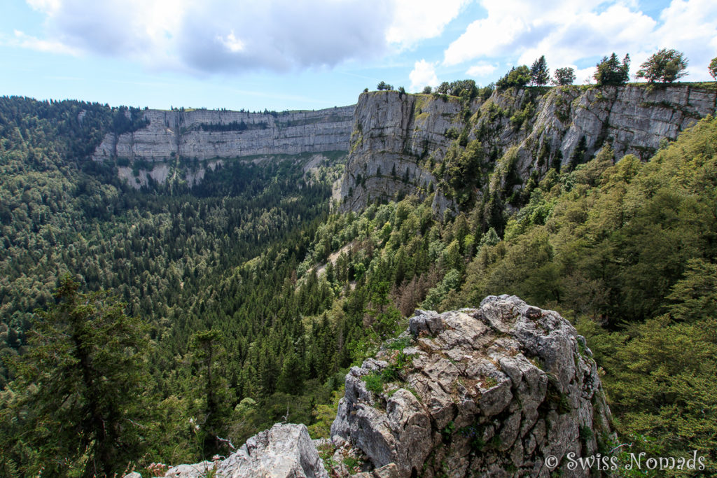 Wanderung Creux du Van Schweizer Jura