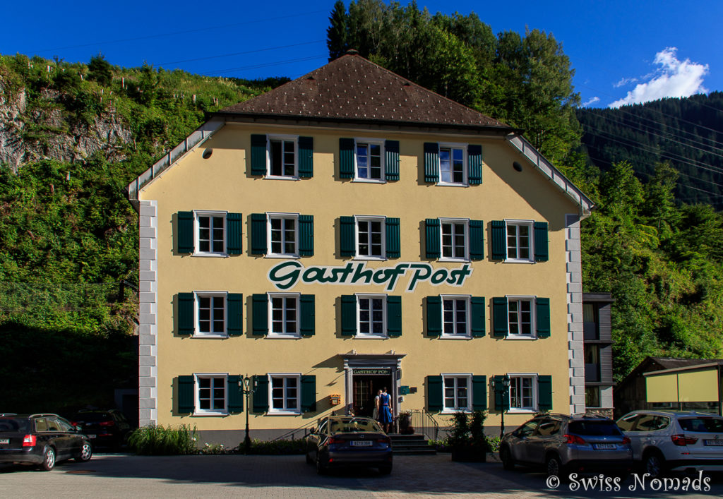 Das Hotel Post in Dalaas im Klostertal