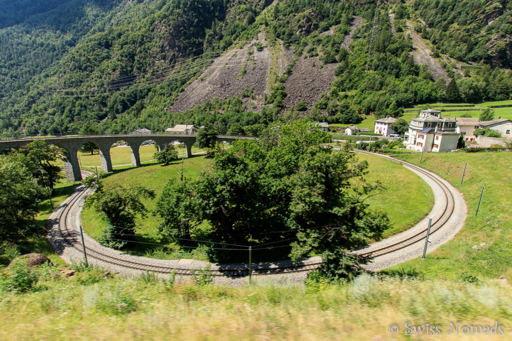 Kreisviadukt Brusio Bernina Express