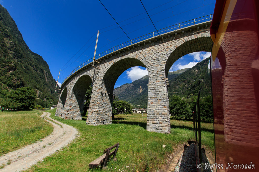 Kreisviadukt Brusio Bernina Express