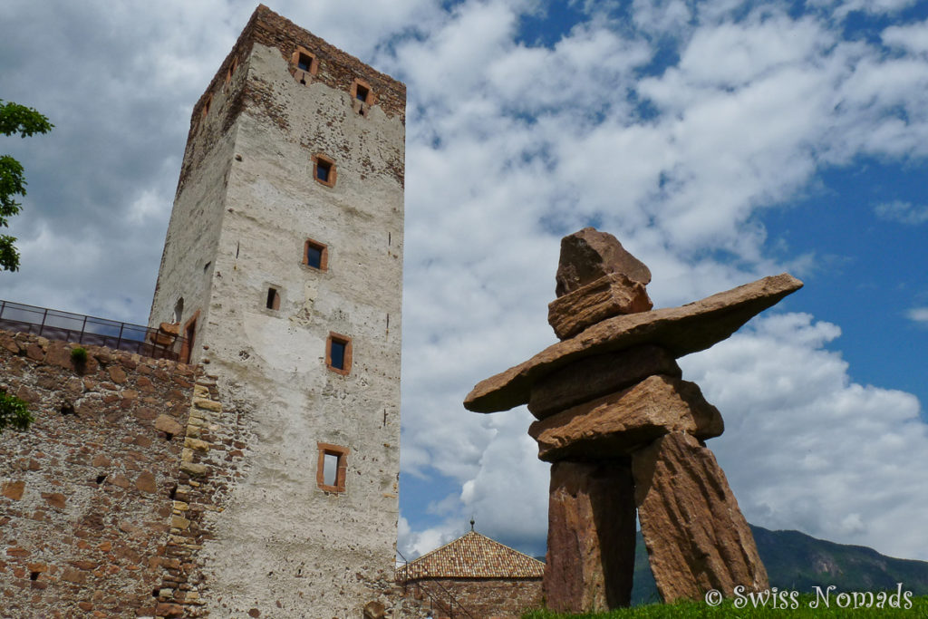 Das Messner Mountain Museum auf Schloss Sigmundskron bei Bozen