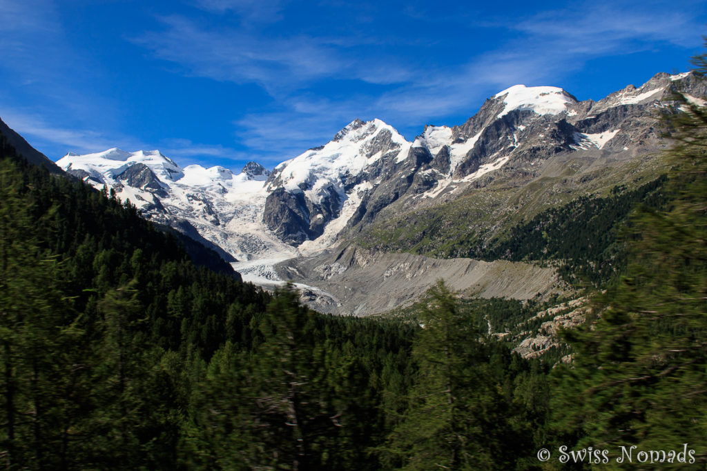 Morteratschgletscher Bernina Express