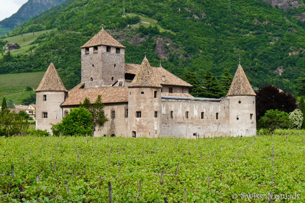 Das Schloss Maretsch ist eine Sehenswürdigkeit in Bozen