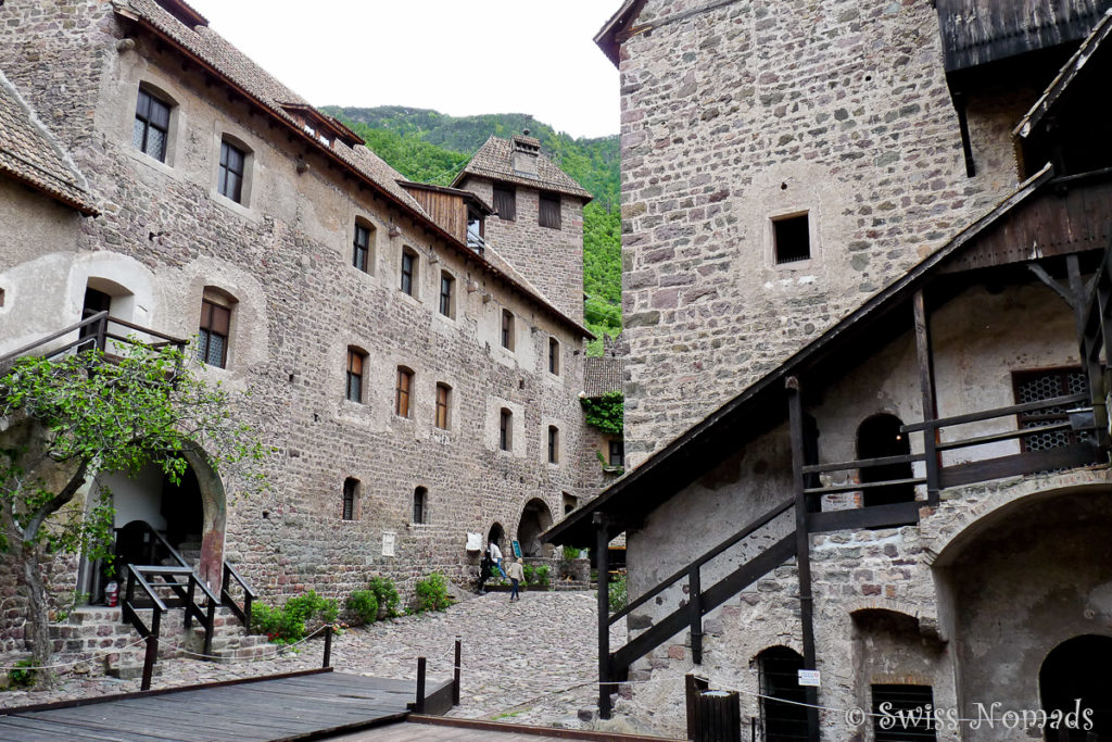 Das Schloss Runkelstein unweit von Bozen ist auch als Bilderburg bekannt