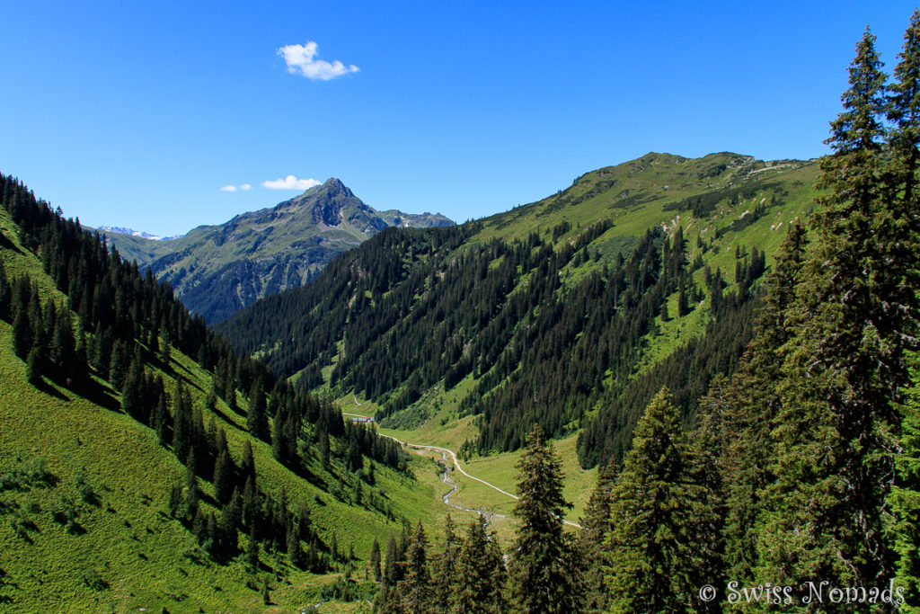 Das Wasserstubental ist eine der Wandermöglichkeiten vom Sonnenkopf